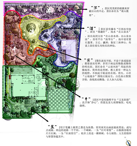 园冶杯专业奖：中惠沁林山庄别墅庭院设计